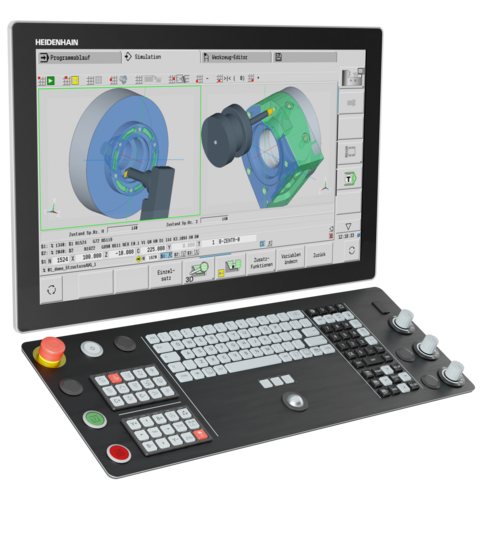 Controllo Cnc Heidenhain Emco Centri Di Lavoro Torni E Fresatrici