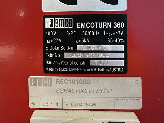 EMCOTURN ET 360, Bj.1997, R5NJ9002